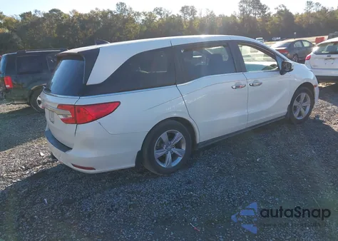 2019 Honda Odyssey Ex-L from USA, damaged, VIN 5FNRL6H76KB072909